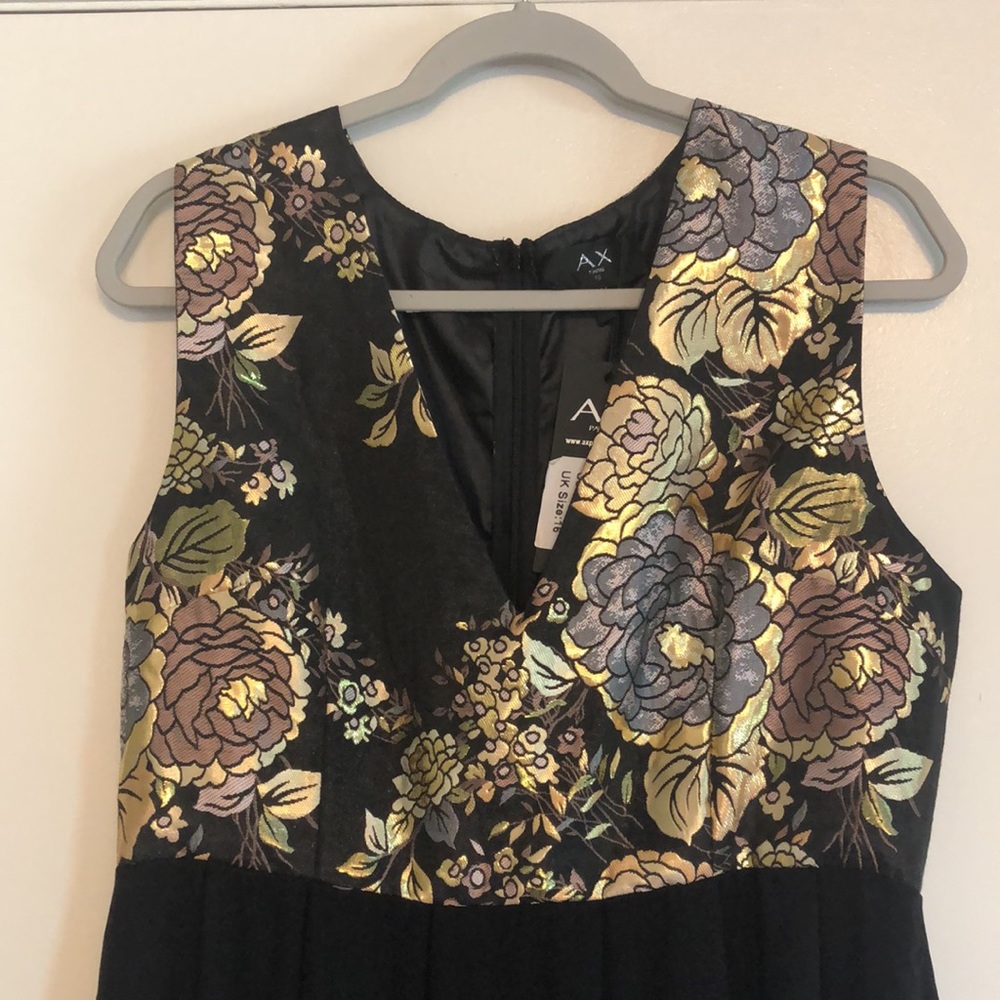 AX Paris maxi dress black size 12